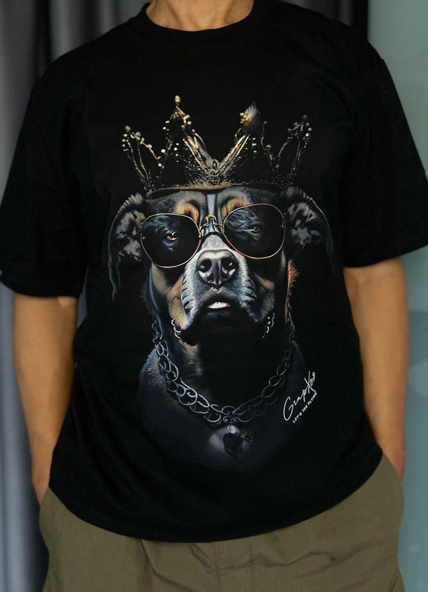 JG002406-Lucky Dog Tee